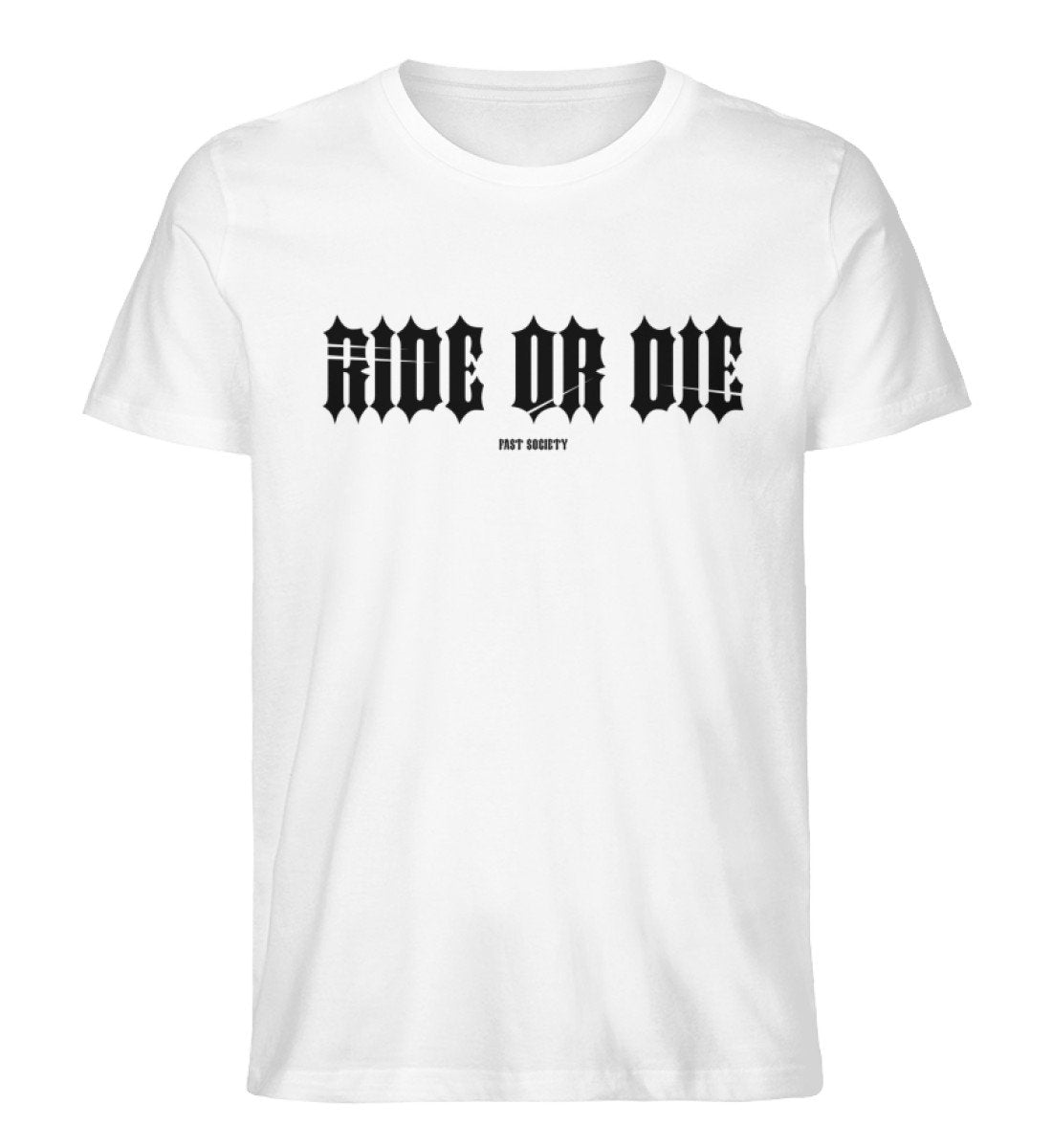 Ride Or Die T-Shirt in weiss